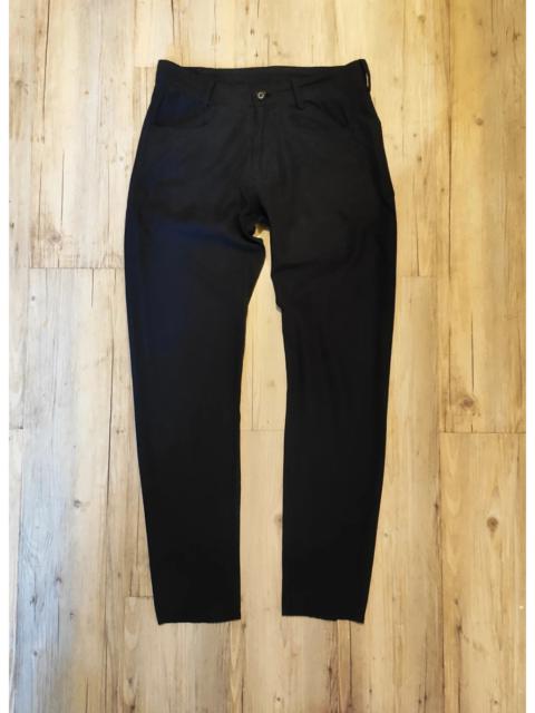 Yohji Yamamoto Zipped silk/cotton trousers.Like Layer-0 or Devoa