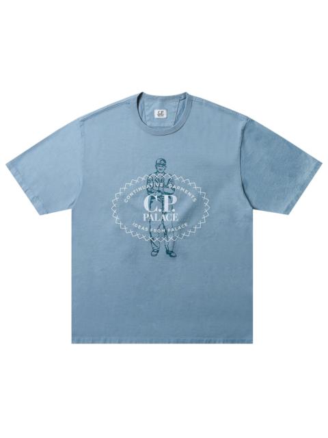 PALACE Palace x C.P. Company Mercerized Jersey 30/2 Twisted T-Shirt 'Blue'