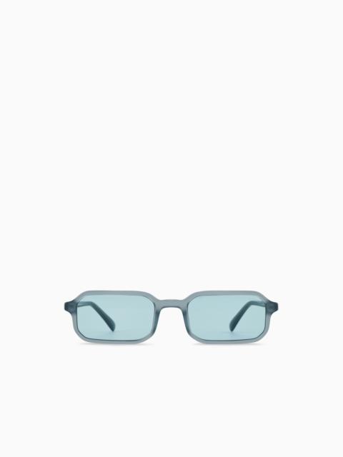 EMPORIO ARMANI MEN’S RECTANGULAR SUNGLASSES