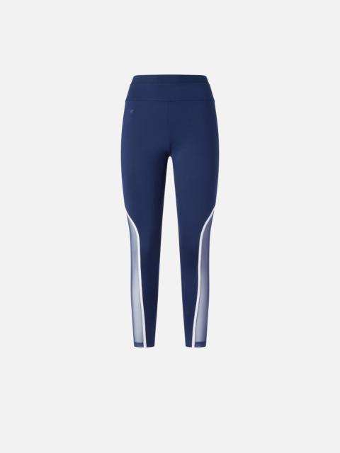 LEGGINGS WITH SHEER INSERTS