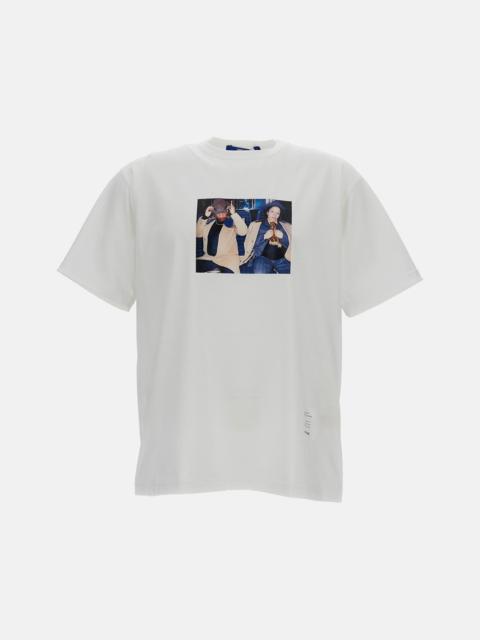 Junya Watanabe MAN Junya Watanabe Men Short-Sleeve T-Shirt With A Print