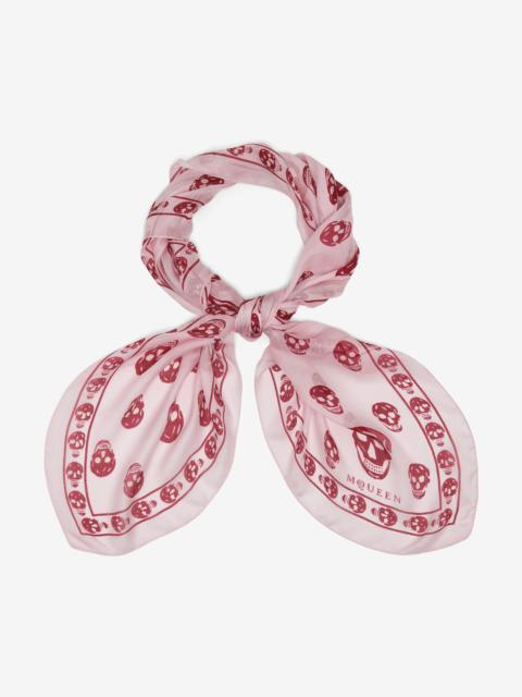 Alexander McQueen Classic Skull Foulard