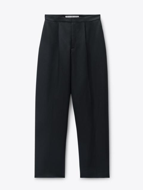 Alexander Wang Black Wool Mohair Tailored Pant
