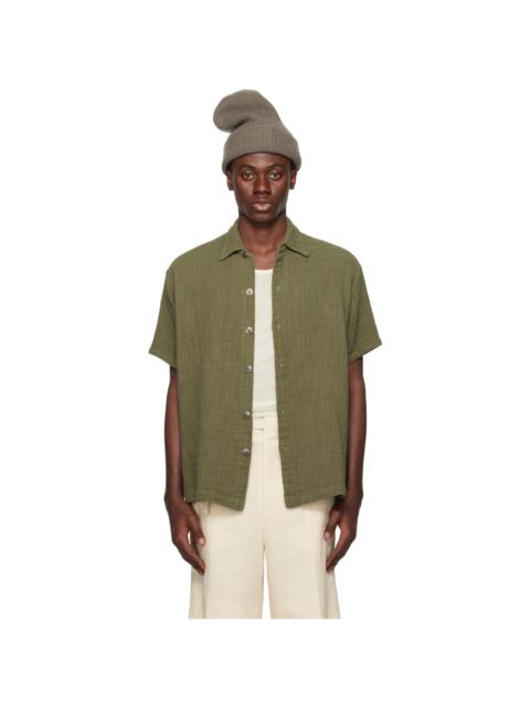 Khaki Boxy Shirt