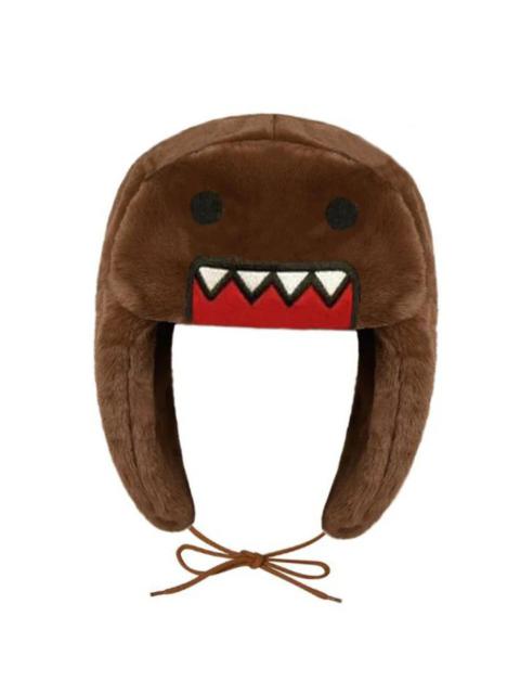 Other Designers Japanese Cartoon Anime Domo Kun Ushanka Brown Hat Cute Y2K Warm Winter Hat