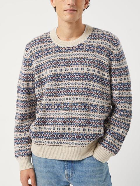 Corridor FAIR ISLE CREWNECK - NATURAL