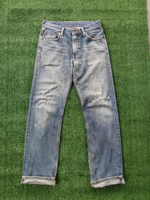 Other Designers Edwin - 🔥VINTAGE EDWIN 505ZXX REDLINE ORANGE TAG DISTRESSED(GJ248)