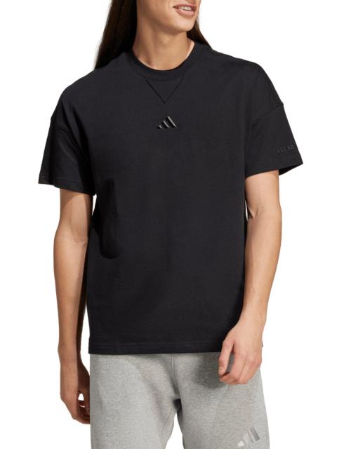 adidas adidas All Szn Trefoil Cotton T-Shirt in Black at Nordstrom