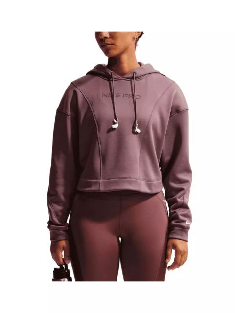 Nike Women's Pro Therma-FIT Hoodie -Tattoo Purple