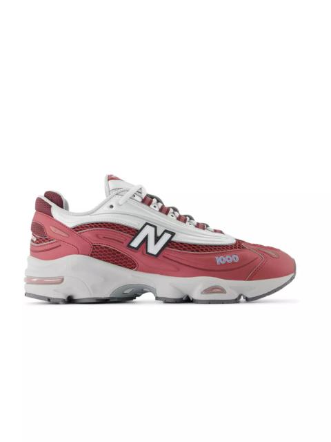 New Balance 1000 "Metallic Silver/Red" Unisex Shoe