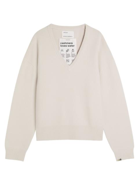 extreme cashmere Extreme Cashmere N°457 Jack V-neck Cashmere-blend Jumper