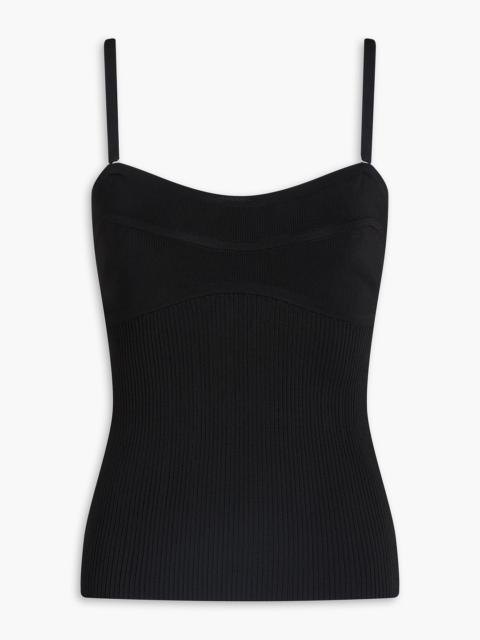 Zimmermann Ribbed-knit top
