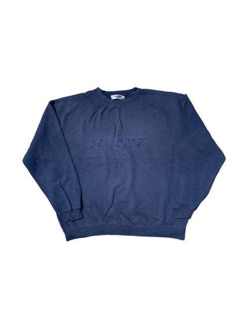 Other Designers Vintage Renoma Maille Sunfaded Navy Sweatshirt Boxy