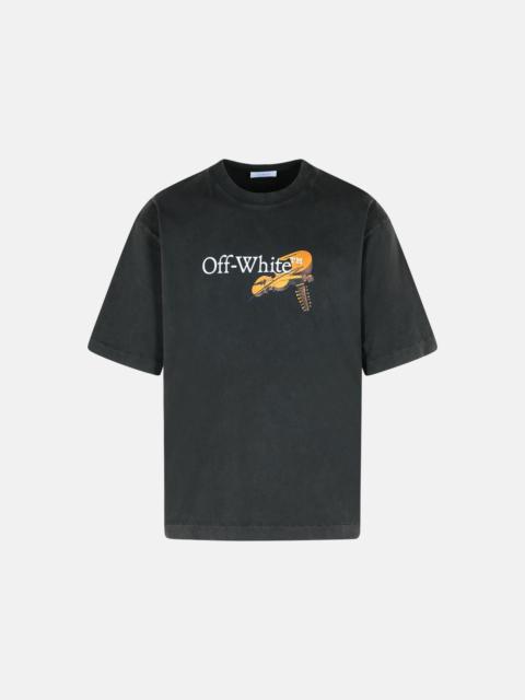 Off-White 'CUPID ARROW' BLACK COTTON T-SHIRT