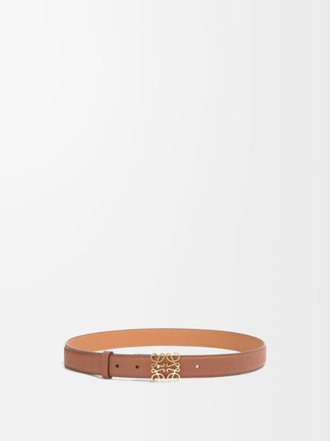 Loewe Anagram belt in pebble grain calfskin