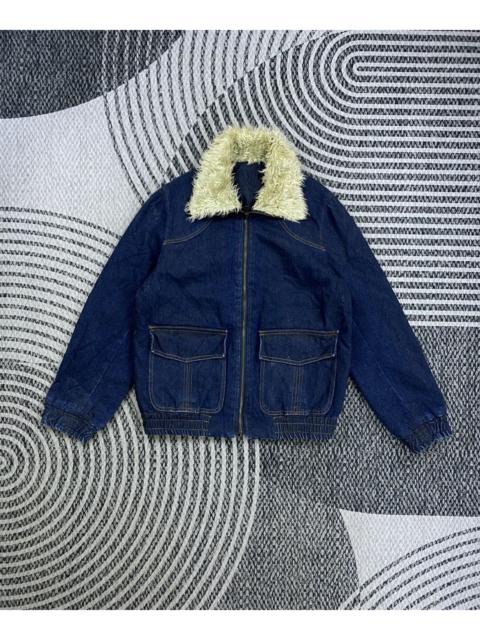 Other Designers Japanese Brand - Vintage Japanese Fashion Double Pocket Sherpa Collar Jacket