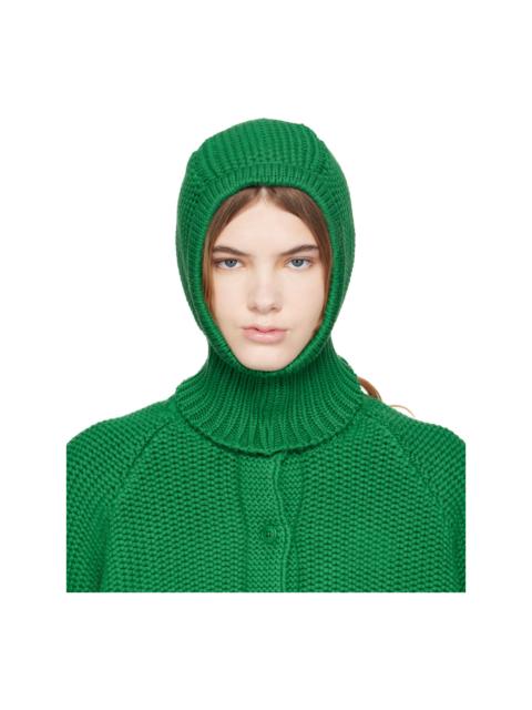 YMC Green Cotton Balaclava