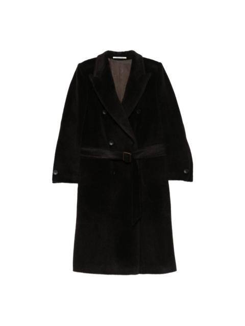 Other Designers Tagliatore Brown Coats - Double Breasted & Peacoats Women