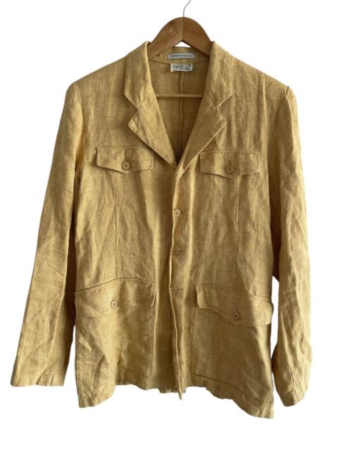 Other Designers agnes b. - Agnes b Linen Blazer Jacket