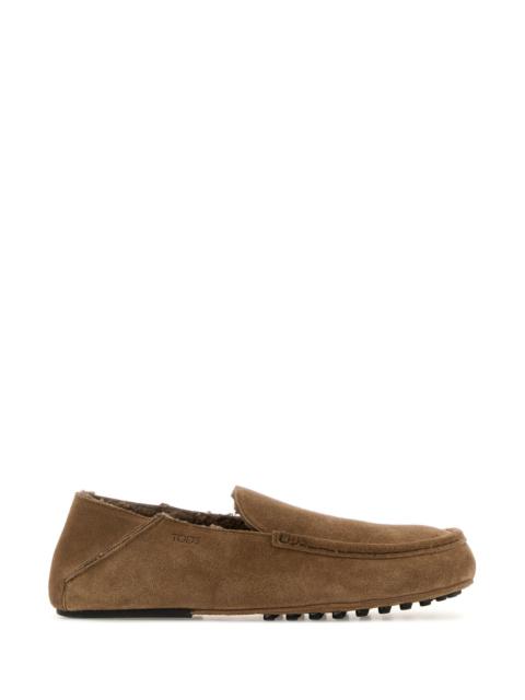 Tod's Mud suede loafers