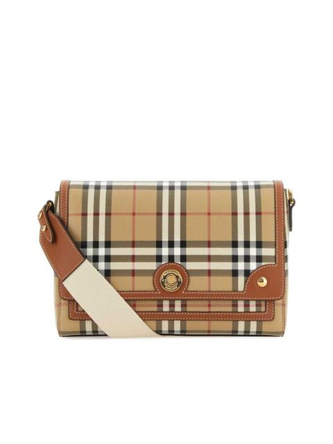 Burberry Embroidered Fabric Note Crossbody Bag