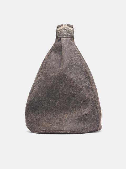 Kapital Brown Cracked Leather Medicine Backpack