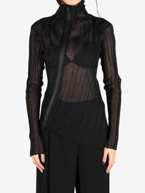 YOHJI YAMAMOTO - Women Zip Cardigan