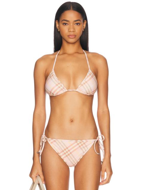 Burberry Triangle Bikini Top