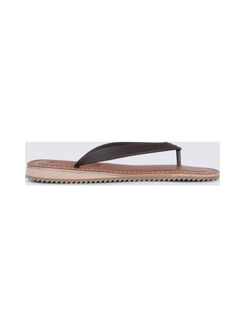 Miu Miu Brown Flats