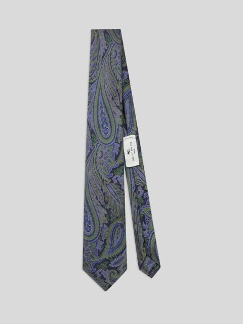 Etro PAISLEY SILK JACQUARD TIE