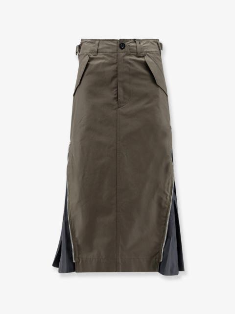 sacai Sacai Cotton Skirt