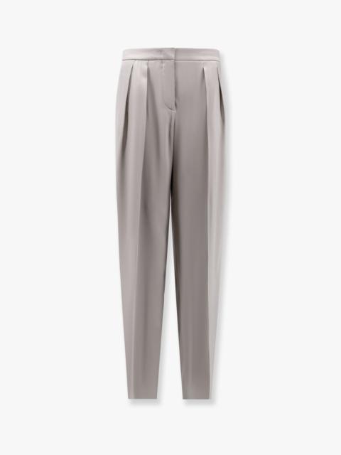 Giorgio Armani Silk Trouser With Pinces