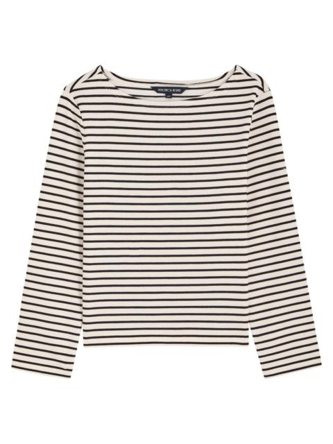VERONICA BEARD Veronica Beard Hovey Striped Knit top