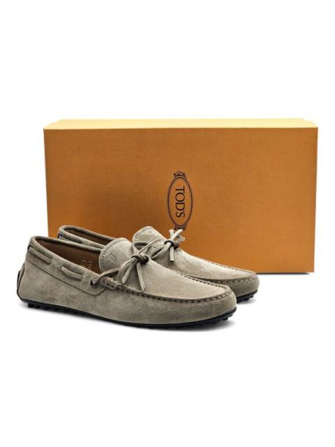 Tod's Tod's Driving Shoes City Gommino Suede Loafers - Beige - US 6.5 / UK 5.5 $695
