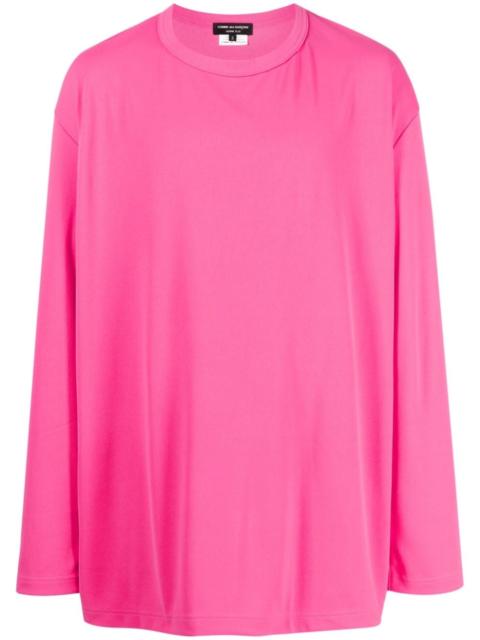 Comme des Garçons Homme Plus cut-out detailing long-sleeve T-shirt