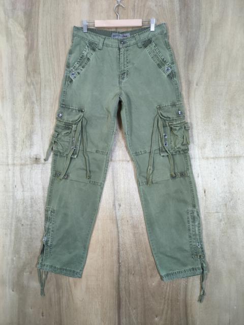 Other Designers Japanese Brand - B.W CHENG BONDAGE PARACHUTE CARGO PANTS