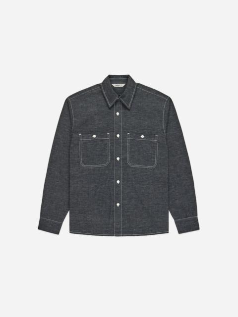 3sixteen Utility Shirt - Black Chambray