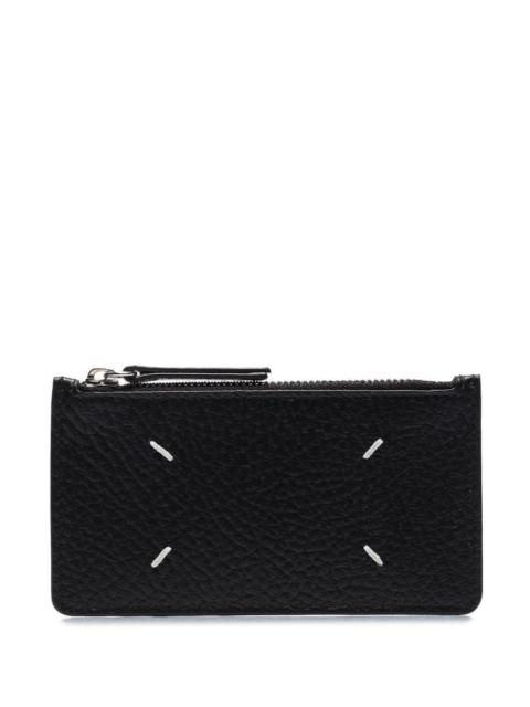 Maison Margiela Maison Margiela Men Four Stitches Zipped Cardholder