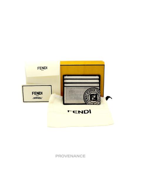 FENDI Fendi x Joshua Vides Card Holder Wallet - Black White