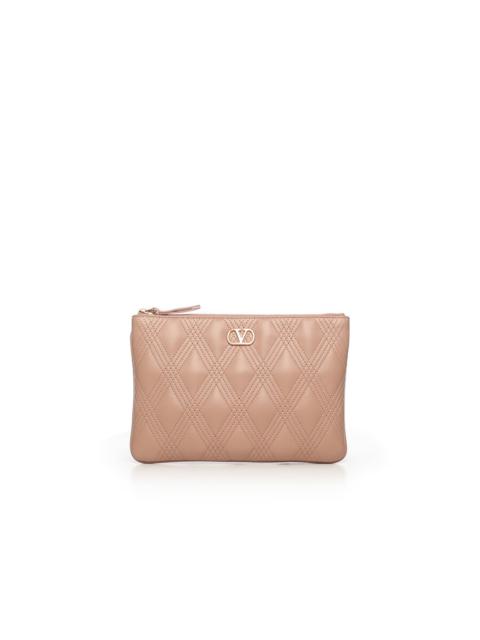 Valentino Valentino Garavani Quiltie 67 Clutch Bag