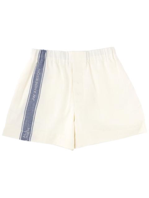 Other Designers Jw Anderson Women Shorts With Logo