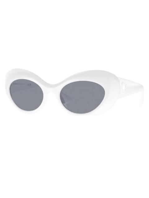 VERSACE Versace Grey Oval Ladies Sunglasses VE4456U 314/1 52