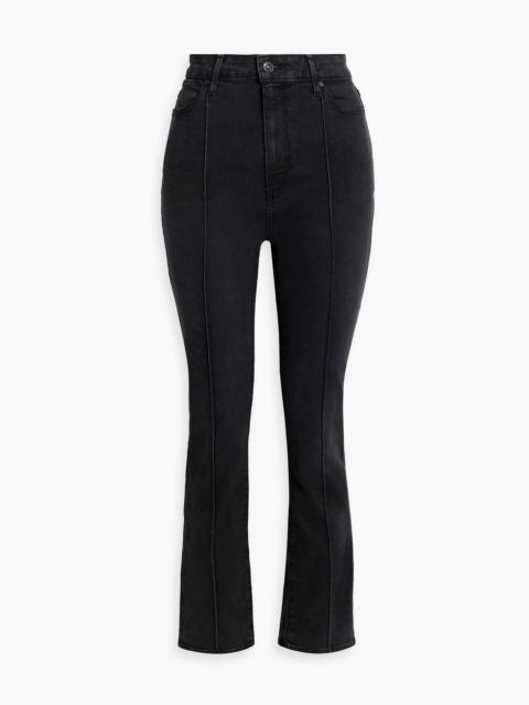 Other Designers Cindy distressed high-rise slim-leg jeans