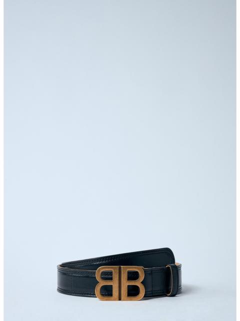BALENCIAGA Balenciaga Women Bb Soft Leather Belt