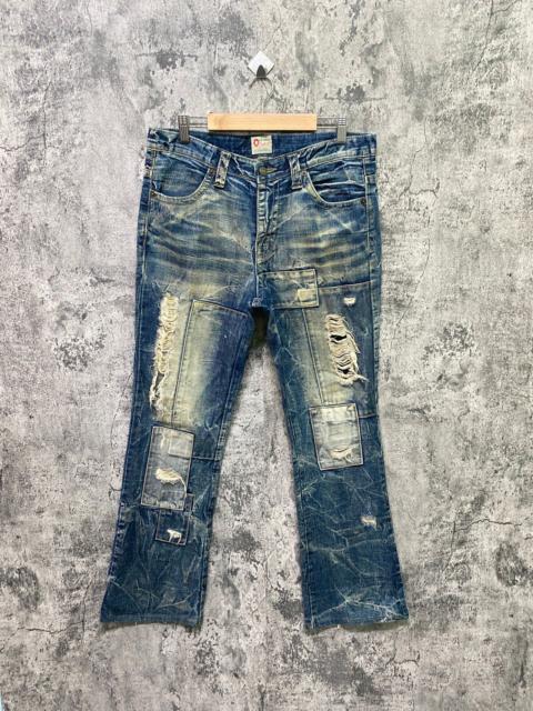 Other Designers Designer - ZZ FIRST PINBALL Jeans Bootcut Kapital Style Denim Pant