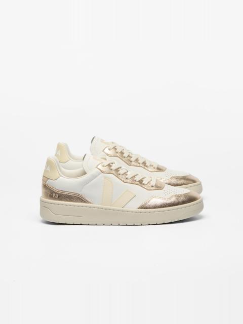 VEJA V-90 LEATHER WHITE CALCAIRE PLATINE