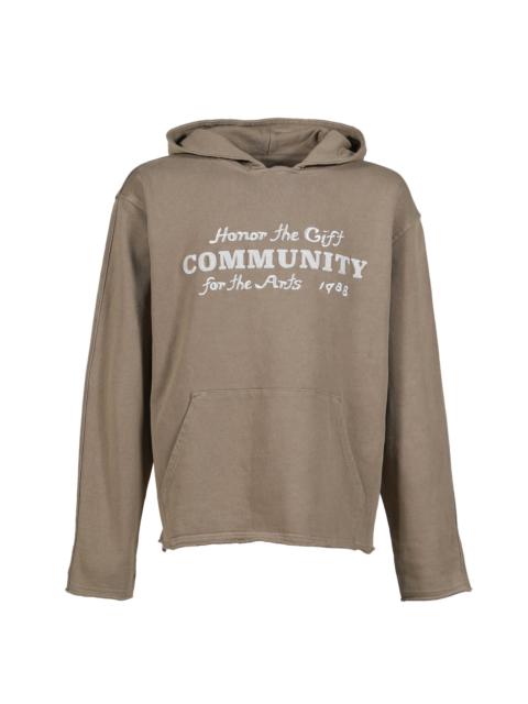 HONOR THE GIFT VINTAGE HOODIE / PEBBLE