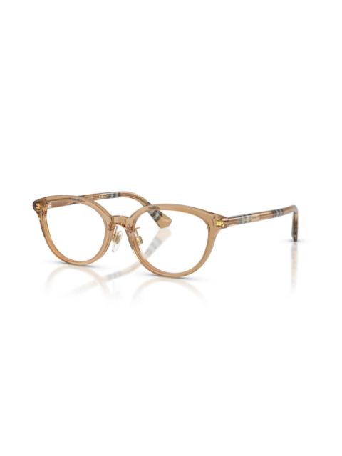 Burberry Burberry Demo Oval Ladies Eyeglasses BE2435D 4164 50
