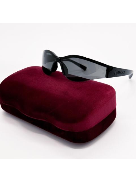 GUCCI NEW GUCCI GG1651S 001 MASK HALF RIM BLACK WOMEN SUNGLASSES