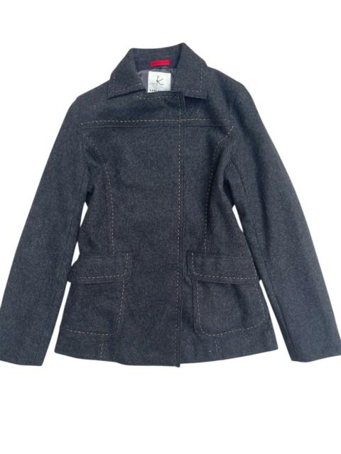 ISSEY MIYAKE Japanese Kumikyoku Wool Jacket